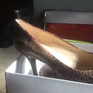 Calvin Klein Shoes - Classic python heel Calvin Klein Shoes - Classic python heel